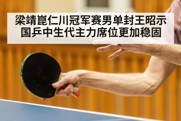梁靖崑仁川冠军赛男单封王昭示国乒中生代主力席位更加稳固
